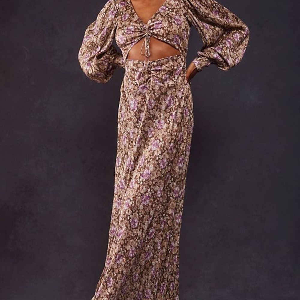 For Love And Lemons Wynne Maxi Gown XL - NWT